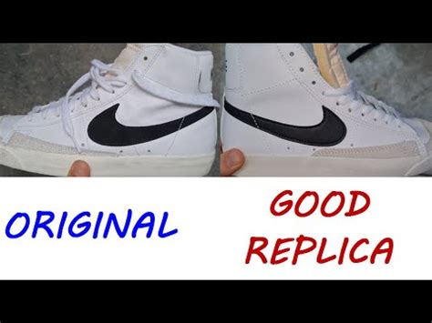 how to know if nike blazers are fake|nike blazer real vs fake.